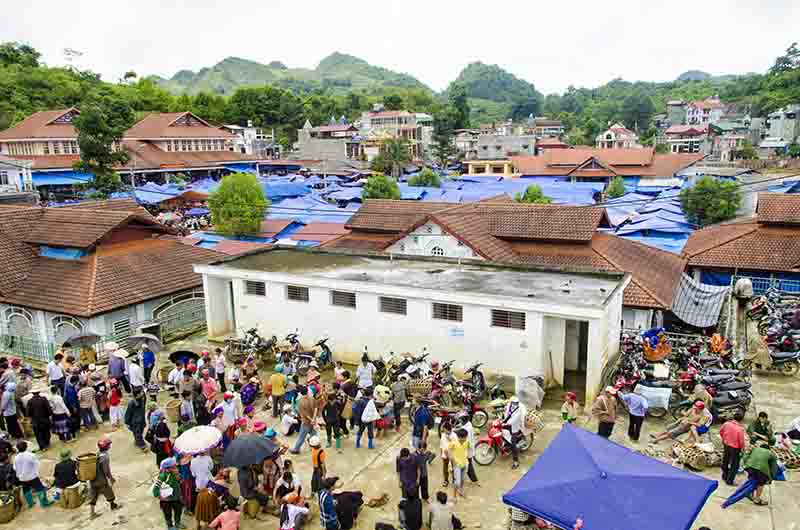 253 - Vietnam - Bac Ha - mercado